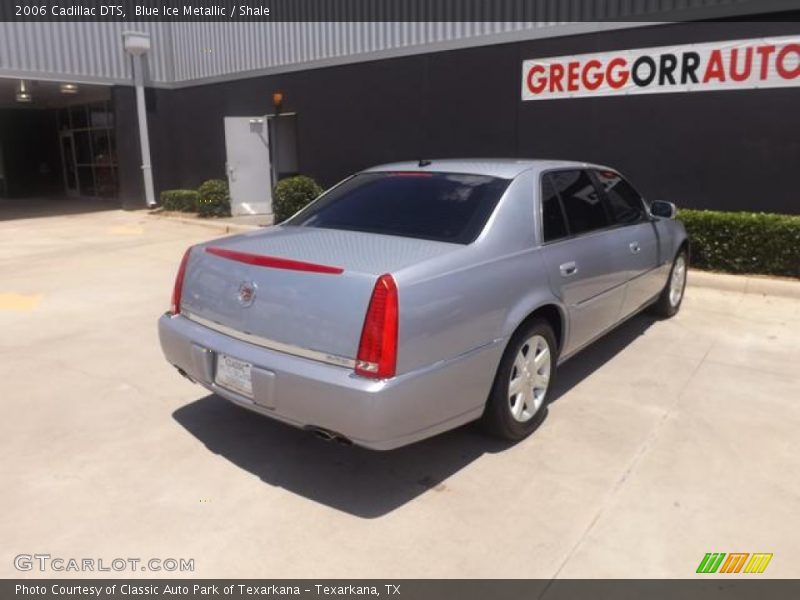 Blue Ice Metallic / Shale 2006 Cadillac DTS