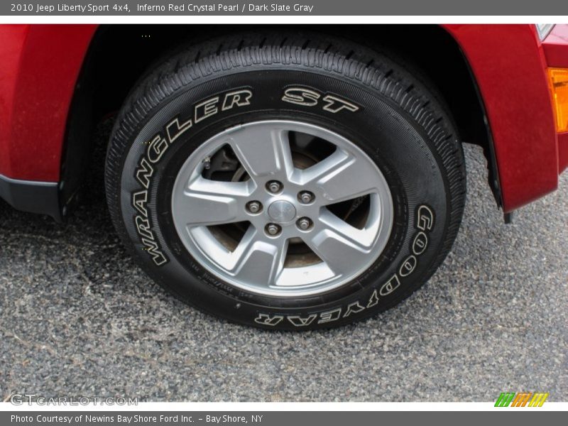 Inferno Red Crystal Pearl / Dark Slate Gray 2010 Jeep Liberty Sport 4x4