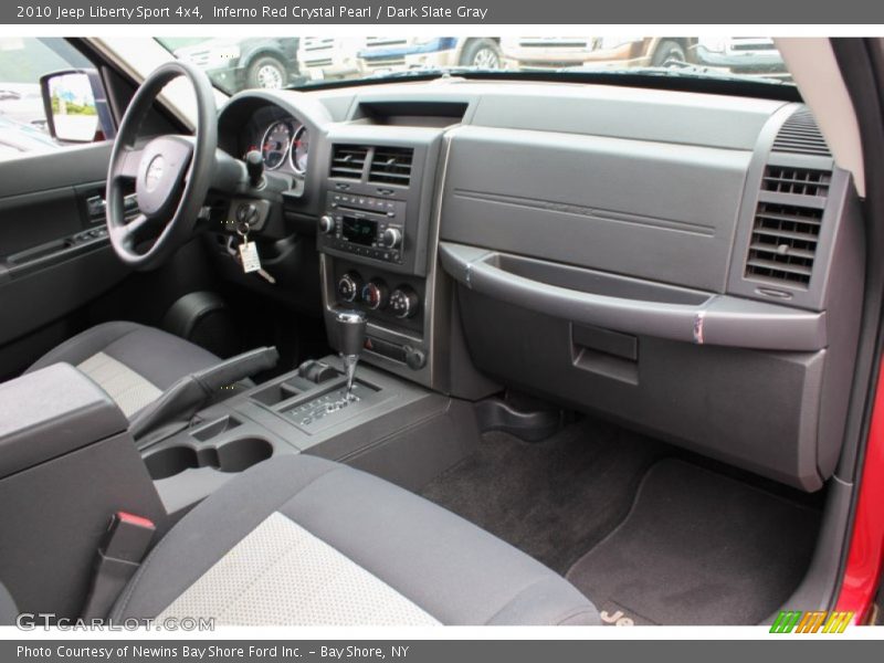 Inferno Red Crystal Pearl / Dark Slate Gray 2010 Jeep Liberty Sport 4x4