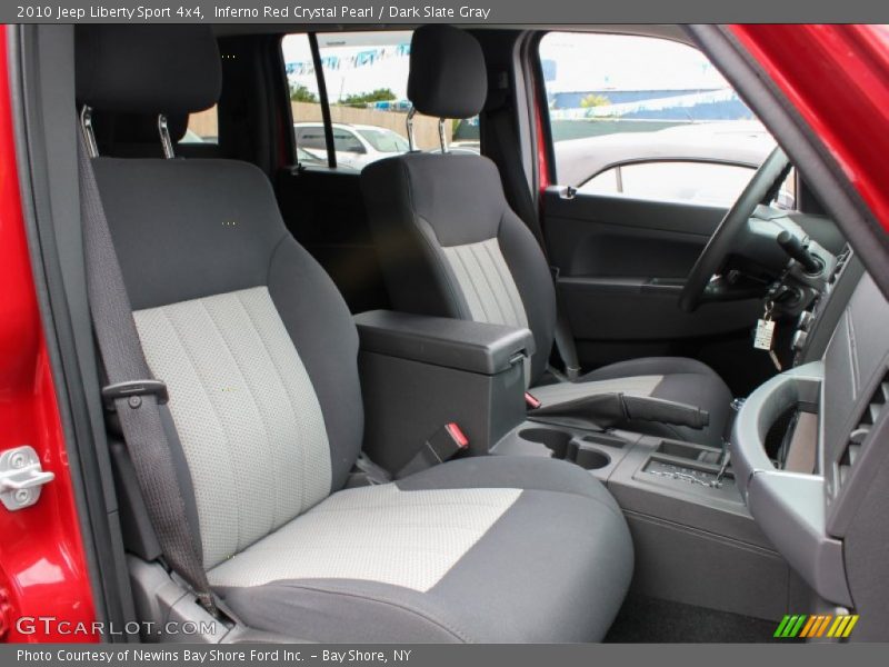 Inferno Red Crystal Pearl / Dark Slate Gray 2010 Jeep Liberty Sport 4x4