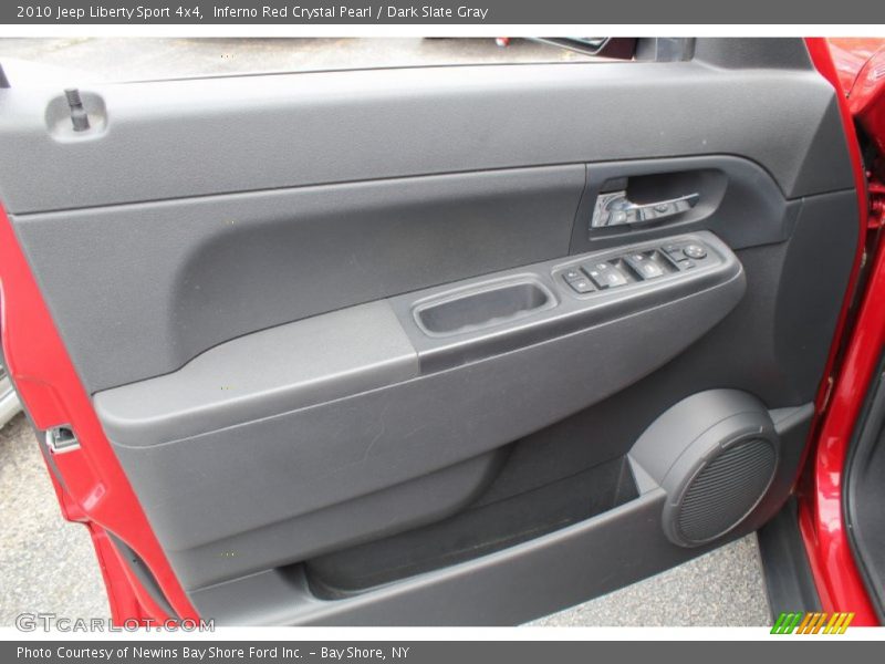 Inferno Red Crystal Pearl / Dark Slate Gray 2010 Jeep Liberty Sport 4x4