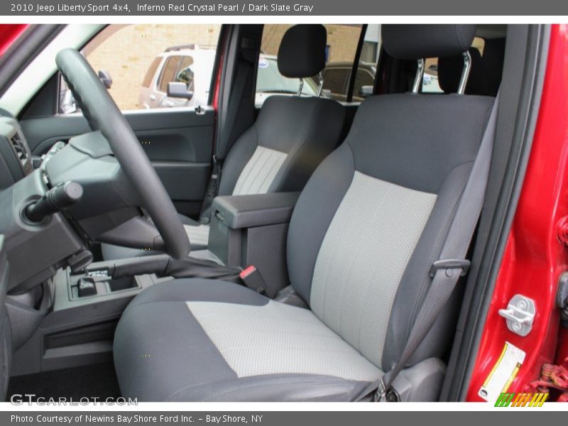 Inferno Red Crystal Pearl / Dark Slate Gray 2010 Jeep Liberty Sport 4x4
