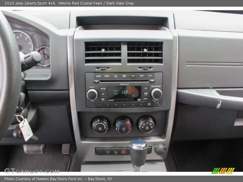 Inferno Red Crystal Pearl / Dark Slate Gray 2010 Jeep Liberty Sport 4x4
