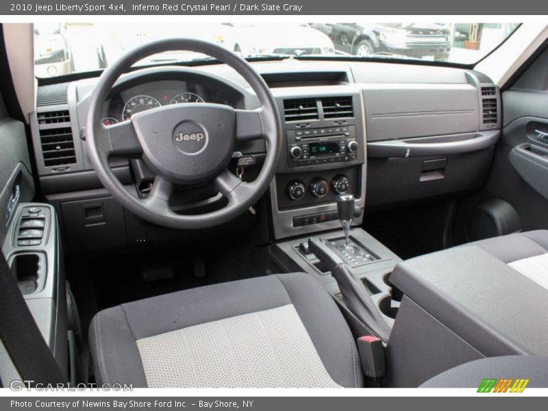 Inferno Red Crystal Pearl / Dark Slate Gray 2010 Jeep Liberty Sport 4x4