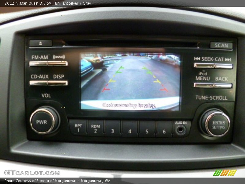Brilliant Silver / Gray 2012 Nissan Quest 3.5 SV
