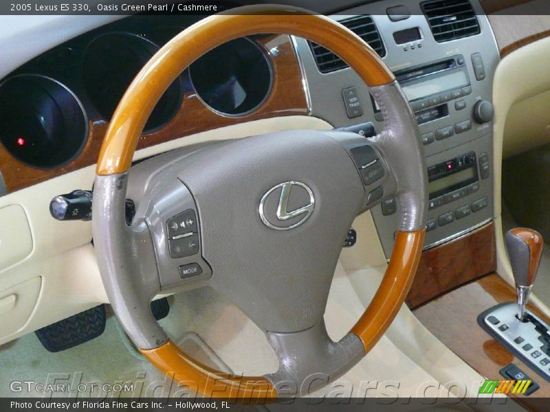 Oasis Green Pearl / Cashmere 2005 Lexus ES 330