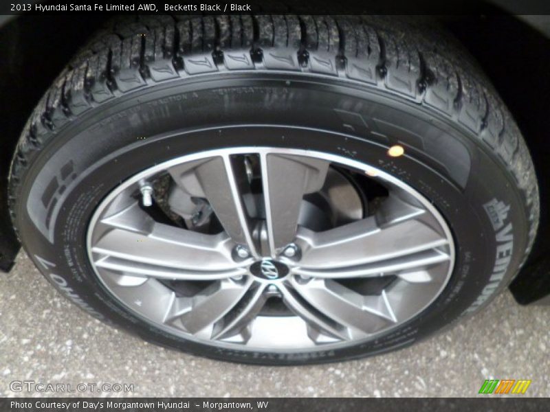  2013 Santa Fe Limited AWD Wheel