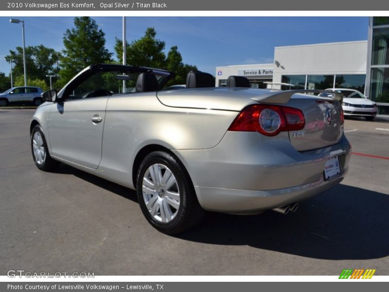 Opal Silver / Titan Black 2010 Volkswagen Eos Komfort