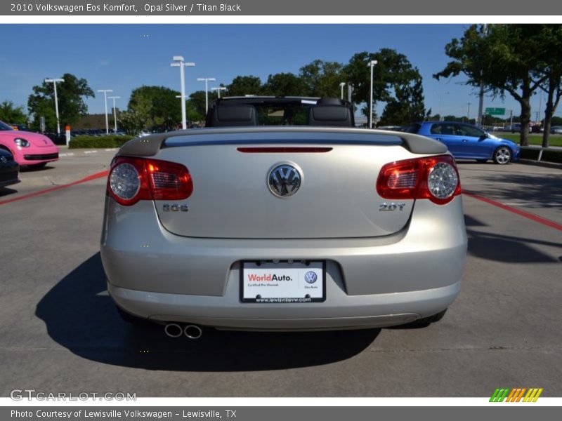 Opal Silver / Titan Black 2010 Volkswagen Eos Komfort