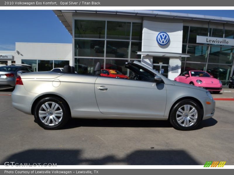 Opal Silver / Titan Black 2010 Volkswagen Eos Komfort