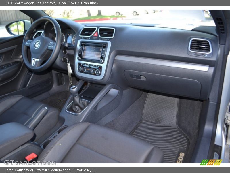 Dashboard of 2010 Eos Komfort