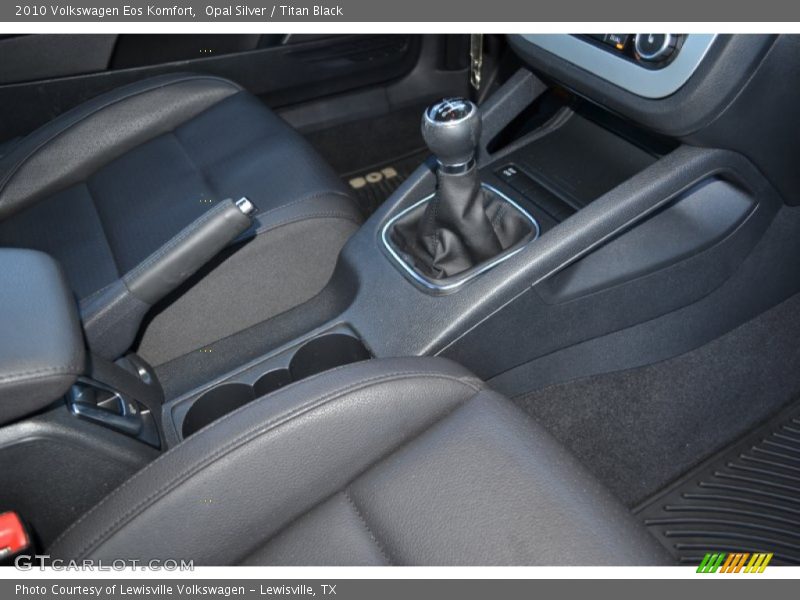 Opal Silver / Titan Black 2010 Volkswagen Eos Komfort