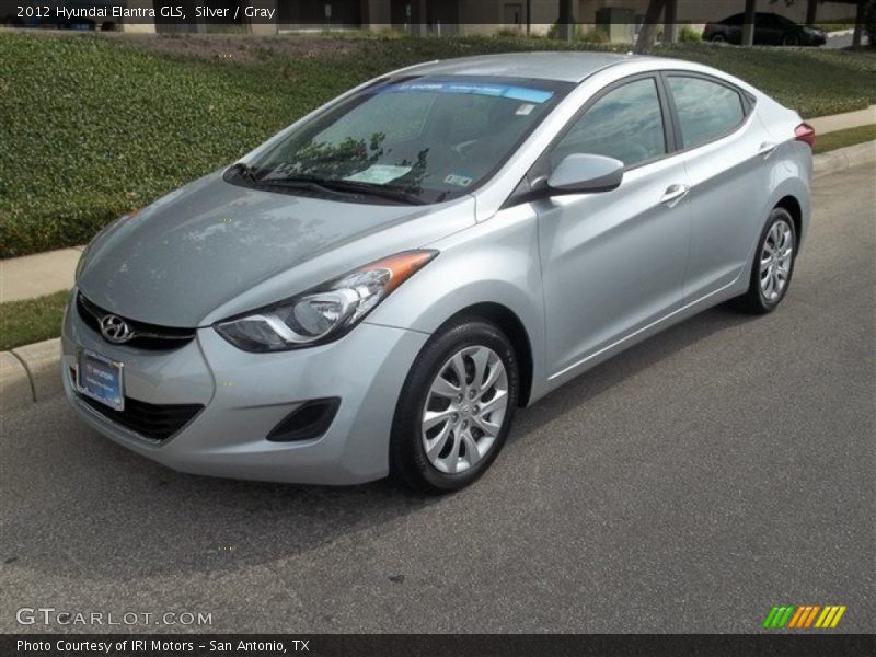 Silver / Gray 2012 Hyundai Elantra GLS