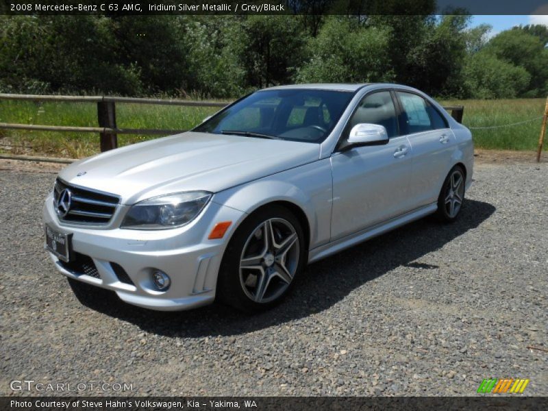 Iridium Silver Metallic / Grey/Black 2008 Mercedes-Benz C 63 AMG