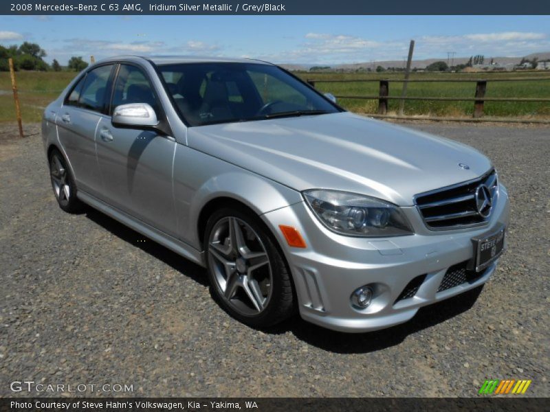 Iridium Silver Metallic / Grey/Black 2008 Mercedes-Benz C 63 AMG