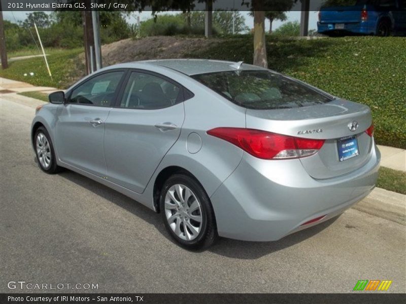 Silver / Gray 2012 Hyundai Elantra GLS