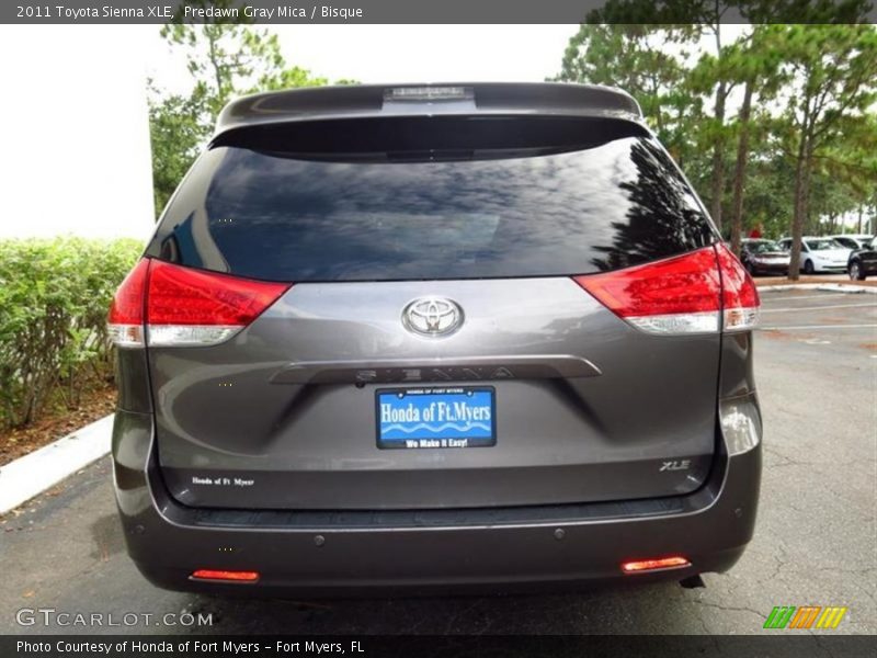 Predawn Gray Mica / Bisque 2011 Toyota Sienna XLE
