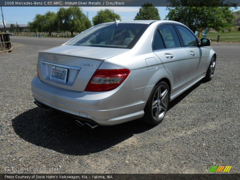 Iridium Silver Metallic / Grey/Black 2008 Mercedes-Benz C 63 AMG