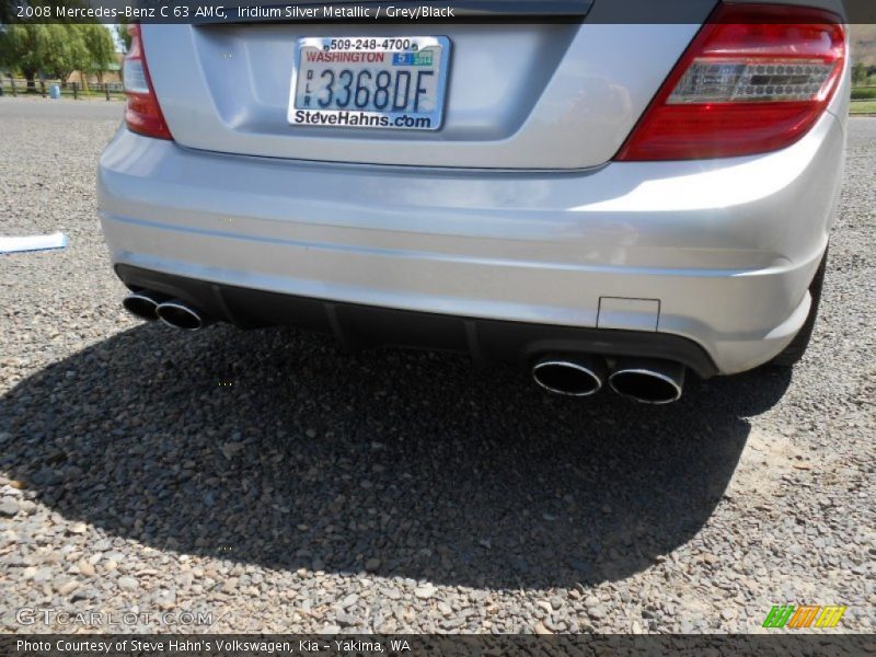 Iridium Silver Metallic / Grey/Black 2008 Mercedes-Benz C 63 AMG