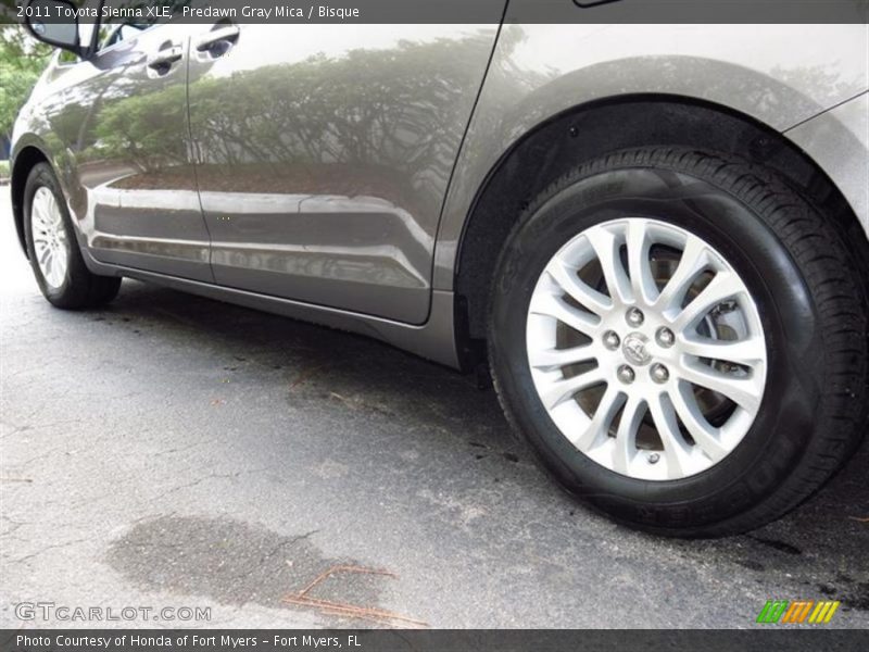 Predawn Gray Mica / Bisque 2011 Toyota Sienna XLE