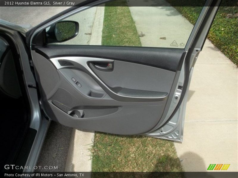 Silver / Gray 2012 Hyundai Elantra GLS