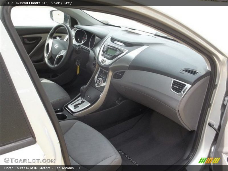 Silver / Gray 2012 Hyundai Elantra GLS