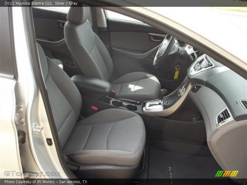 Silver / Gray 2012 Hyundai Elantra GLS