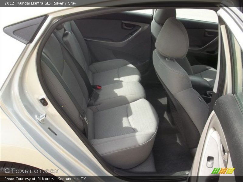 Silver / Gray 2012 Hyundai Elantra GLS