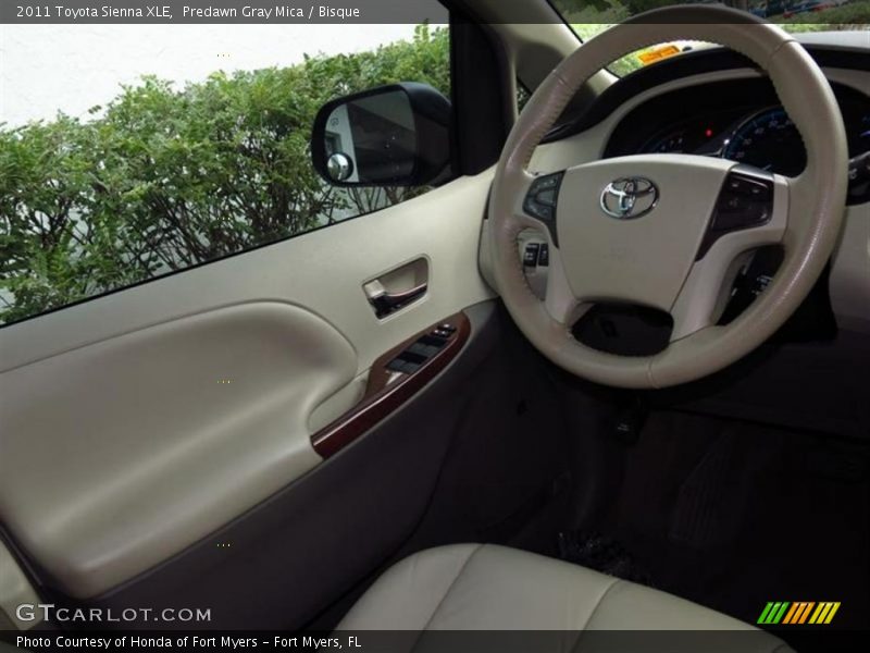Predawn Gray Mica / Bisque 2011 Toyota Sienna XLE
