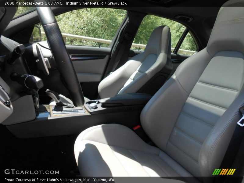 Iridium Silver Metallic / Grey/Black 2008 Mercedes-Benz C 63 AMG