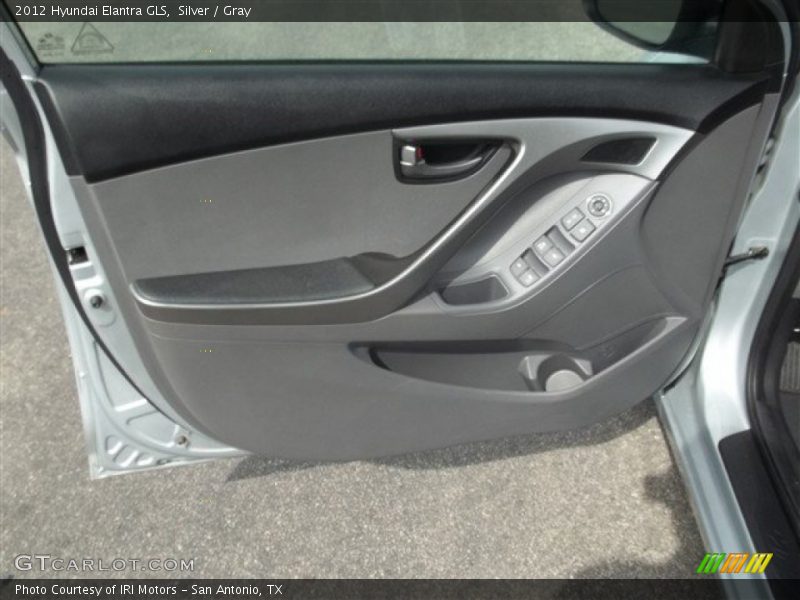 Silver / Gray 2012 Hyundai Elantra GLS
