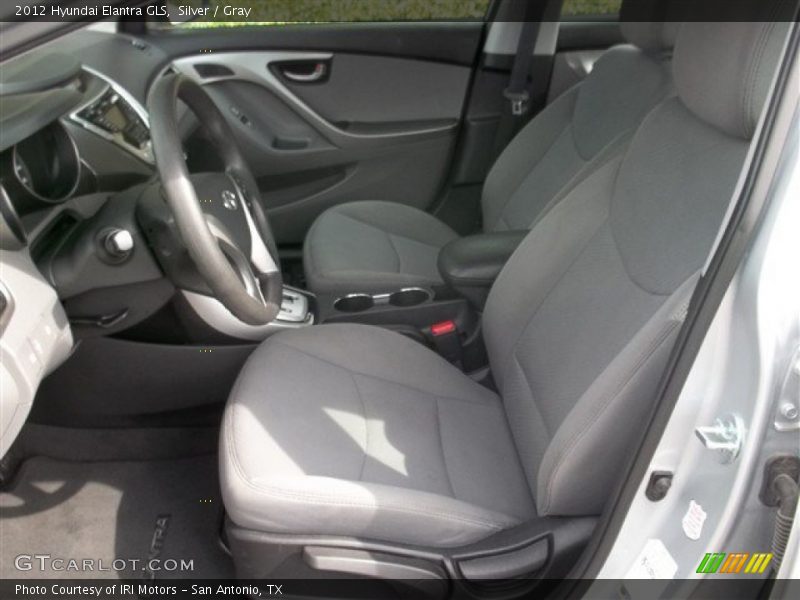 Silver / Gray 2012 Hyundai Elantra GLS