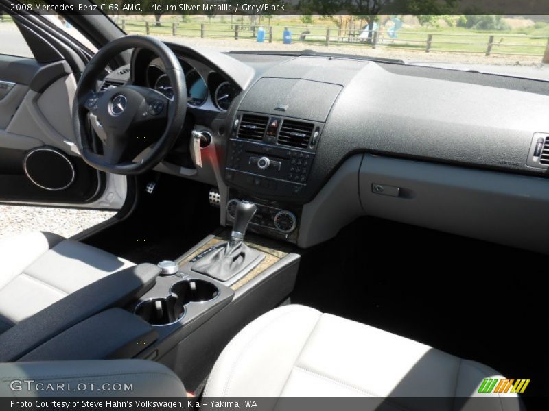 Iridium Silver Metallic / Grey/Black 2008 Mercedes-Benz C 63 AMG