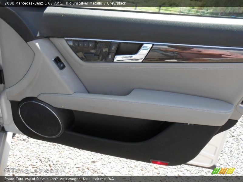 Iridium Silver Metallic / Grey/Black 2008 Mercedes-Benz C 63 AMG