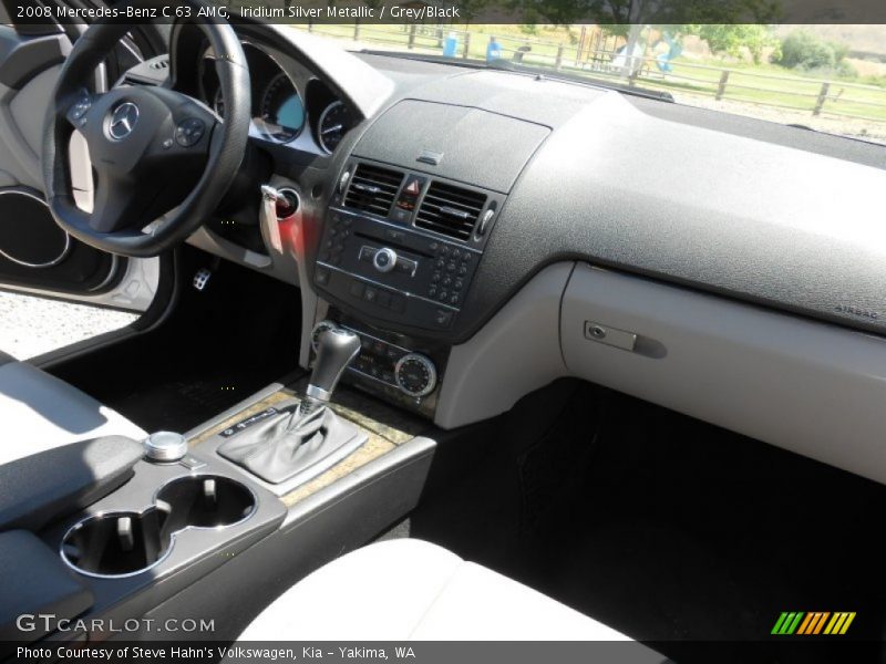 Iridium Silver Metallic / Grey/Black 2008 Mercedes-Benz C 63 AMG