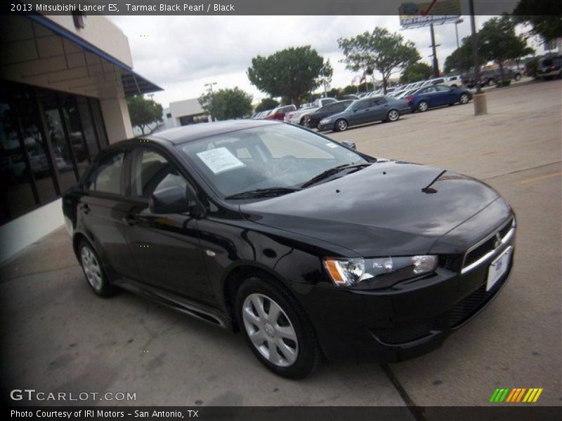 Tarmac Black Pearl / Black 2013 Mitsubishi Lancer ES
