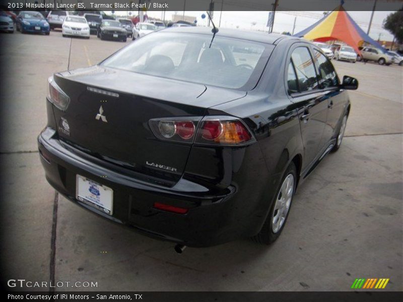 Tarmac Black Pearl / Black 2013 Mitsubishi Lancer ES