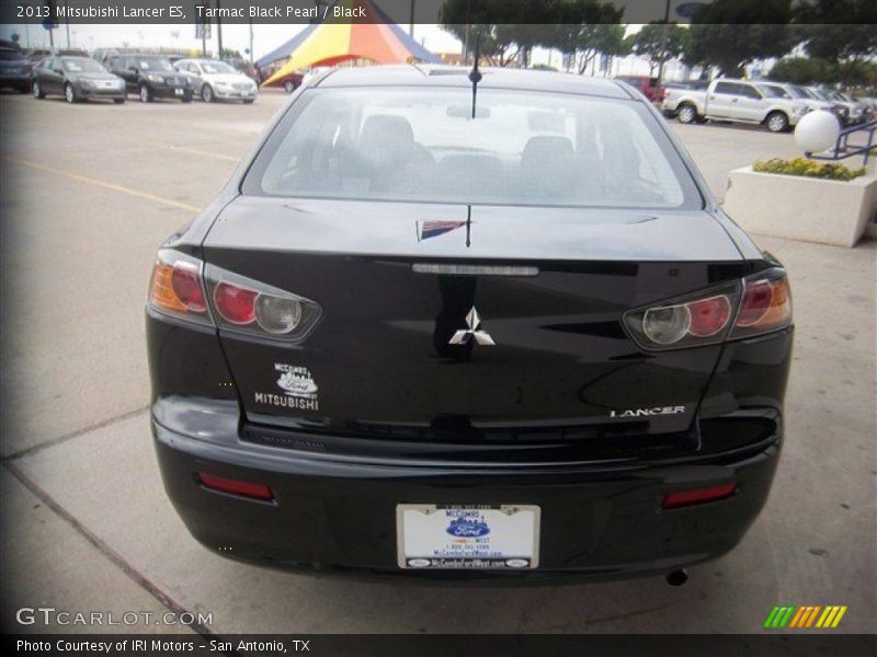 Tarmac Black Pearl / Black 2013 Mitsubishi Lancer ES