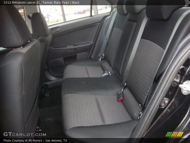 Rear Seat of 2013 Lancer ES