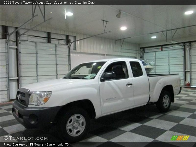 Super White / Graphite Gray 2011 Toyota Tacoma Access Cab