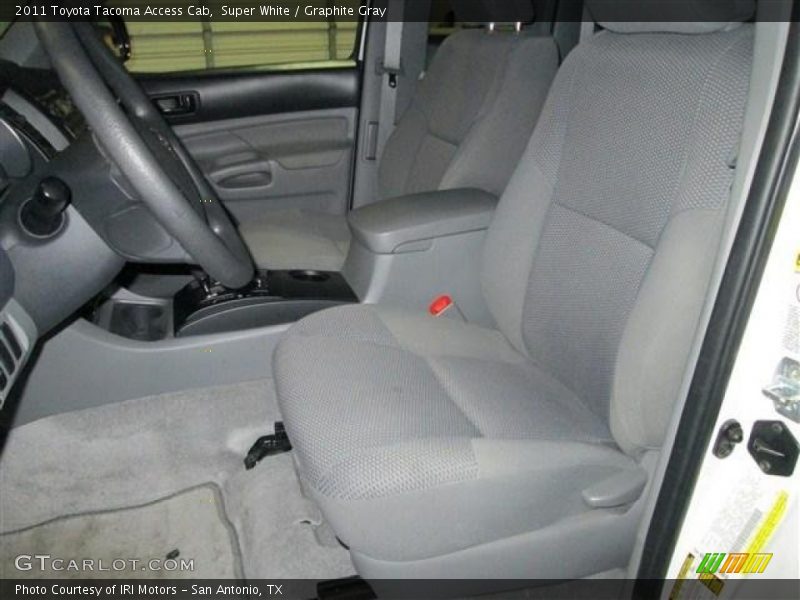 Super White / Graphite Gray 2011 Toyota Tacoma Access Cab