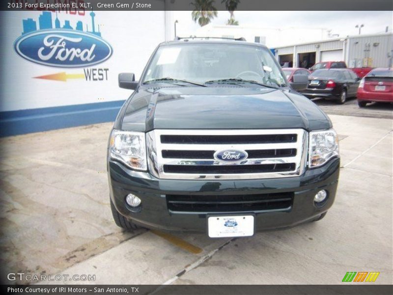 Green Gem / Stone 2013 Ford Expedition EL XLT