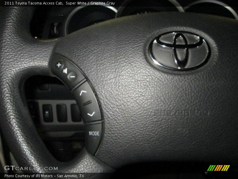 Super White / Graphite Gray 2011 Toyota Tacoma Access Cab