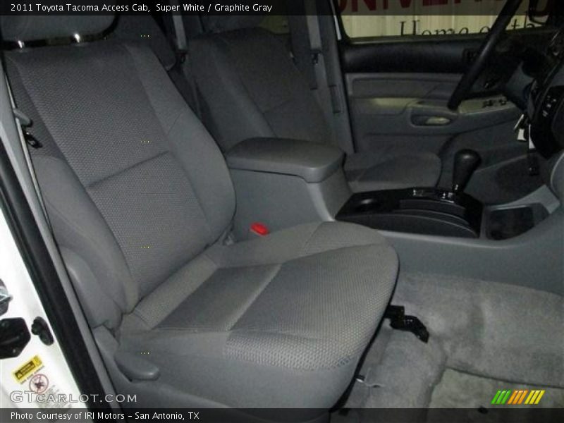 Super White / Graphite Gray 2011 Toyota Tacoma Access Cab