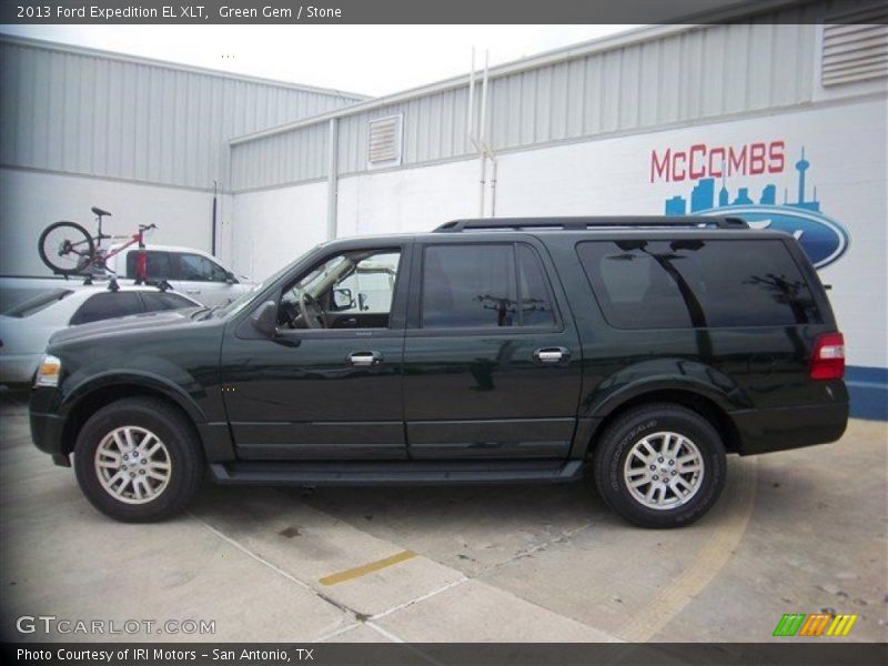 Green Gem / Stone 2013 Ford Expedition EL XLT