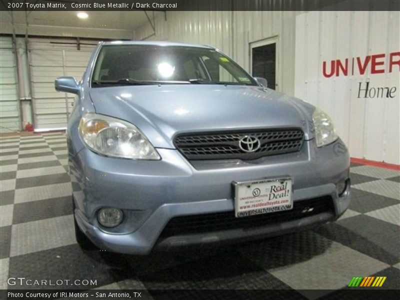 Cosmic Blue Metallic / Dark Charcoal 2007 Toyota Matrix