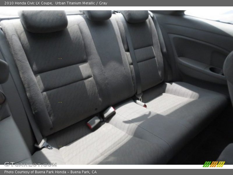 Urban Titanium Metallic / Gray 2010 Honda Civic LX Coupe