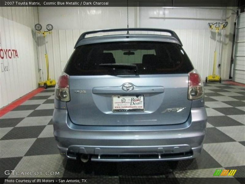 Cosmic Blue Metallic / Dark Charcoal 2007 Toyota Matrix