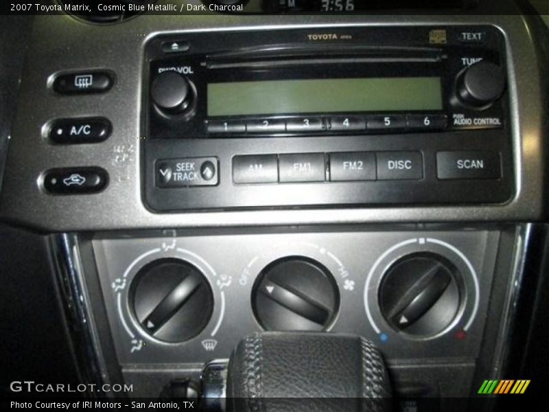 Cosmic Blue Metallic / Dark Charcoal 2007 Toyota Matrix