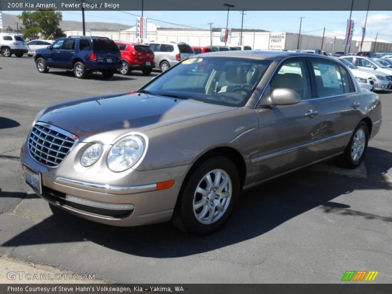 Pewter Beige / Beige 2008 Kia Amanti